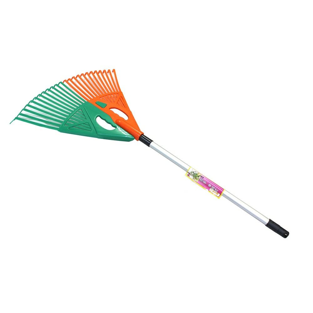 プラスチック分解熊手(伸縮式) 24本爪 | 道具屋オンライン