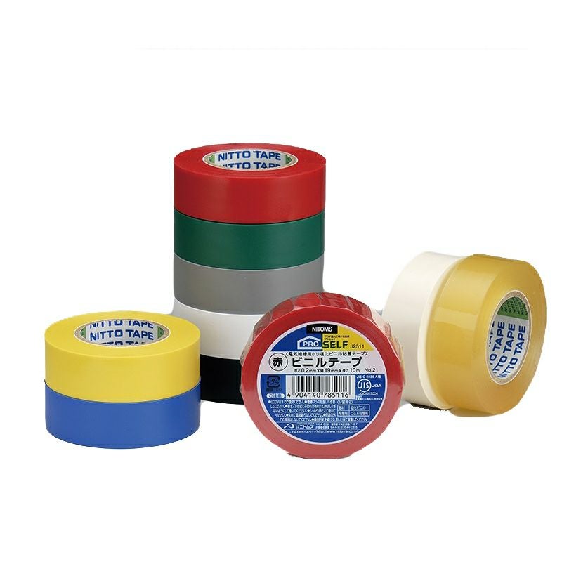 No21 ビニールテープ 一巻 ニトムズ | 道具屋オンライン