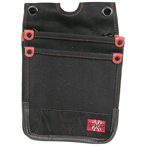 SPD-ML01 鳶用帆布腰袋 2段 SK11(藤原産業) | 道具屋オンライン