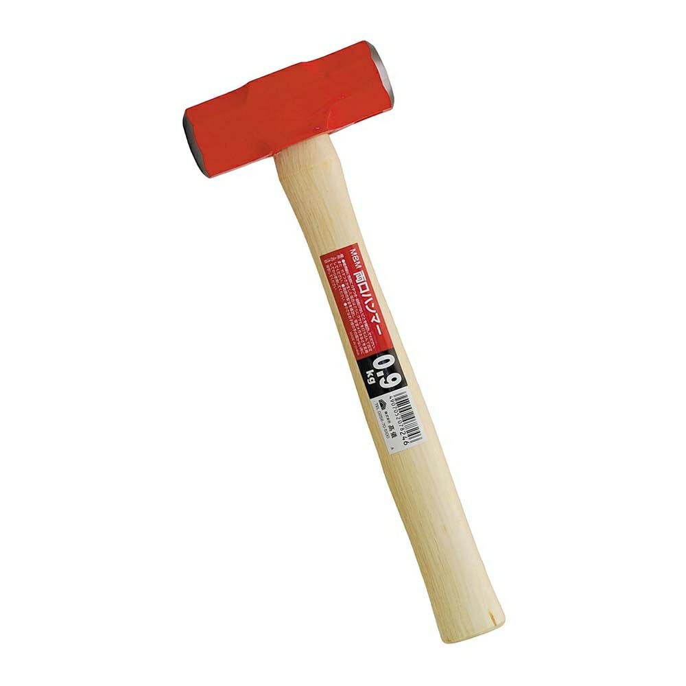 朱鷺/トキ 両口ハンマー 木柄 8P プロ用 坂謙 | 道具屋オンライン