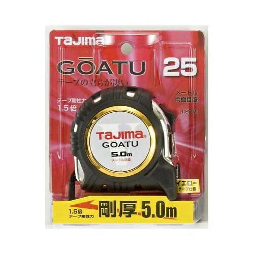 GAGL2550 剛厚Gロック25 5.0m メートル/尺目盛 TAJIMA(タジマ) | 道具