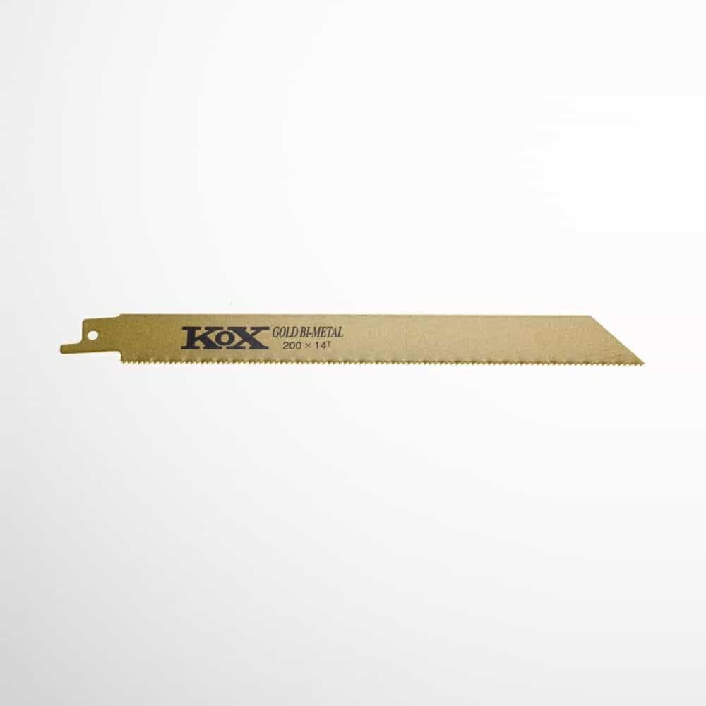 GOLD BI-METAL セーバーソーブレード(10枚) コックス(KOX 河部鋸刃工業