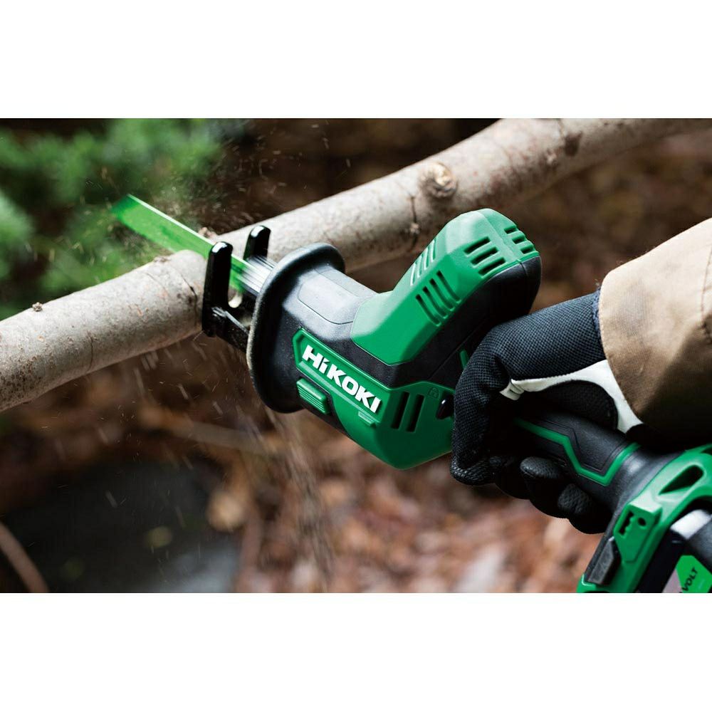 CR18DA hitachi 日立　セーバーソー18v 美品 HiKOKI(ハイコーキ) 18V セーバーソー レシプロソー CR18DA バッテリー