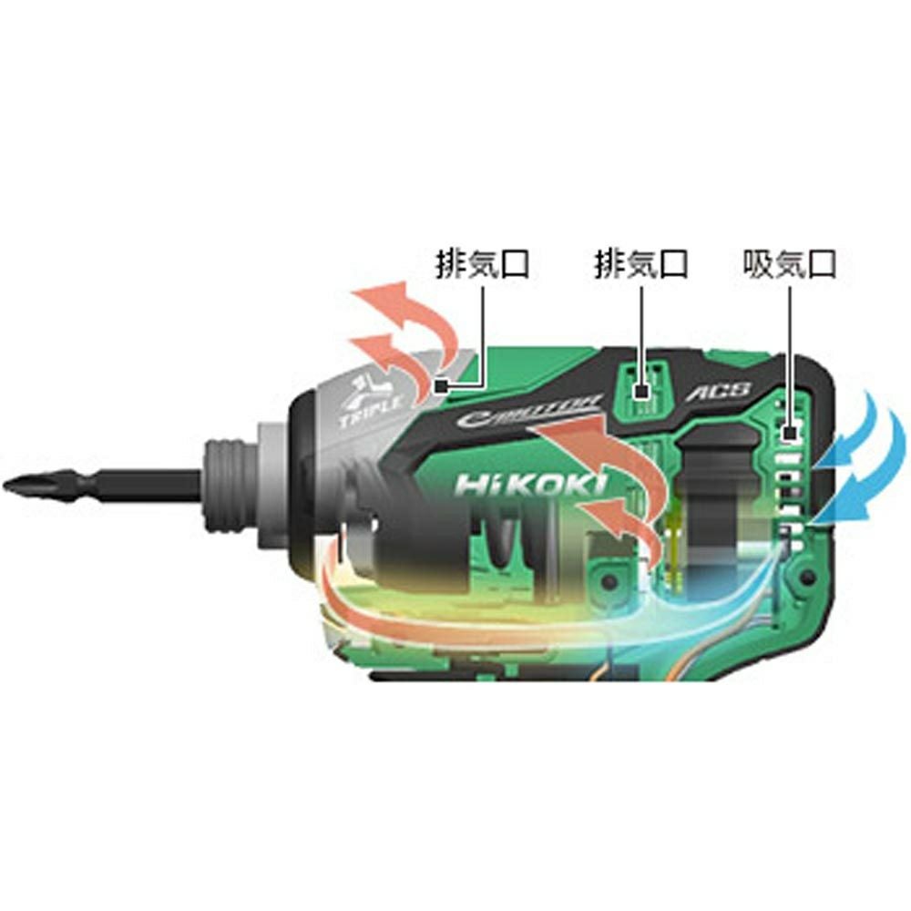 WH14DDL2 コードレスインパクトドライバ 14.4V ハイコーキ(日立工機