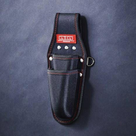 KC-201PLNA 型押し底付2Pホルダー 黒 KNICKS(ニックス) | 道具屋オンライン