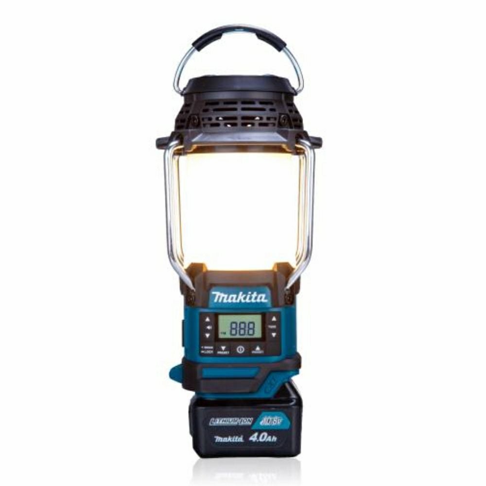 MR053 充電式ランタン付ラジオ 10.8V 青 本体のみ マキタ | 道具屋