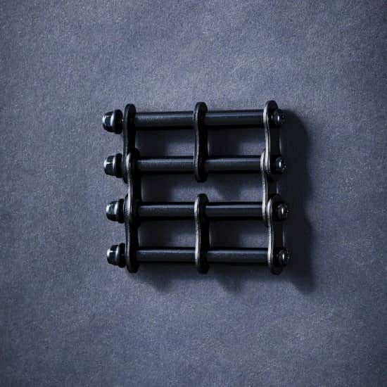 ALU-3 アルミアルマイト加工3連結金具一式 6色 KNICKS(ニックス