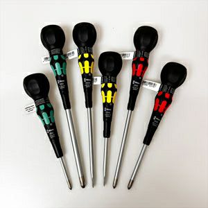 ボールグリップレーザーチップドライバー Wera(ヴェラ) | 道具屋オンライン