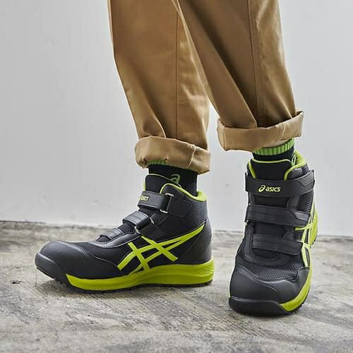 CP216 001 ブラック/ネオンライム ASICS(アシックス) | 道具屋オンライン