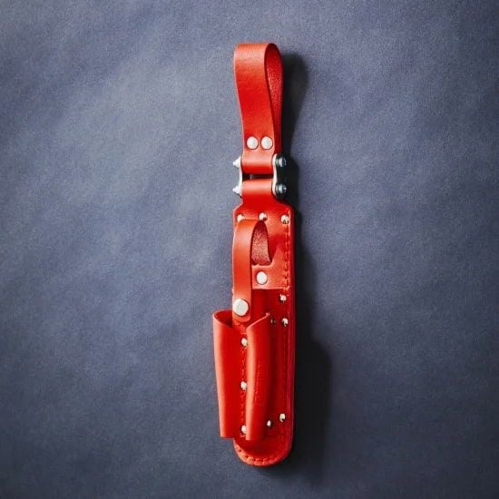 KR-201MSDX チェーン式モンキー・シノ付ラチェットホルダー 赤 KNICKS