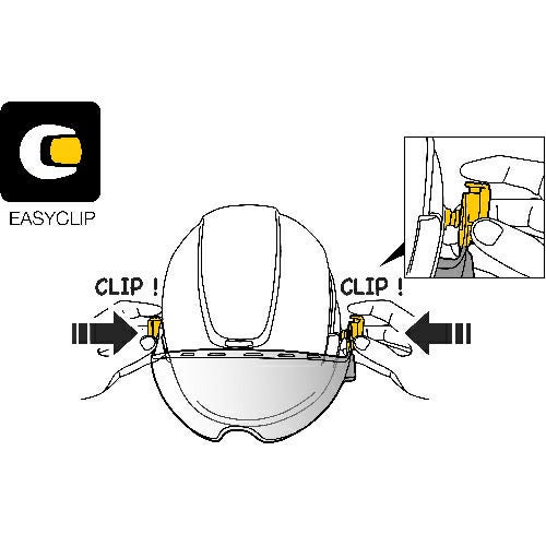 A015AA ヘルメット バイザー PETZL（ペツル）