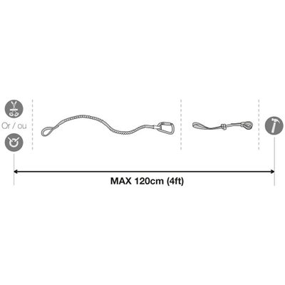S049AA00 ツールリーシュ PETZL（ペツル）