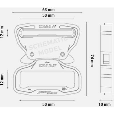 ALPIN COBRA プロスタイル バックル AustriAlpin