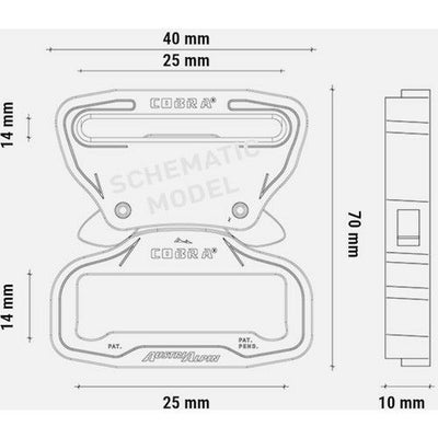 ALPIN COBRA プロスタイル バックル AustriAlpin