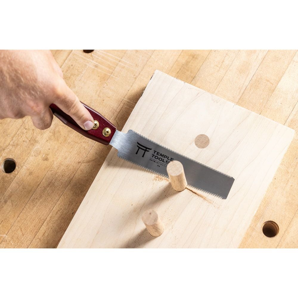 F-6 両刃ダボ引き鋸 150mm TEMPLETOOL(テンプルツール）