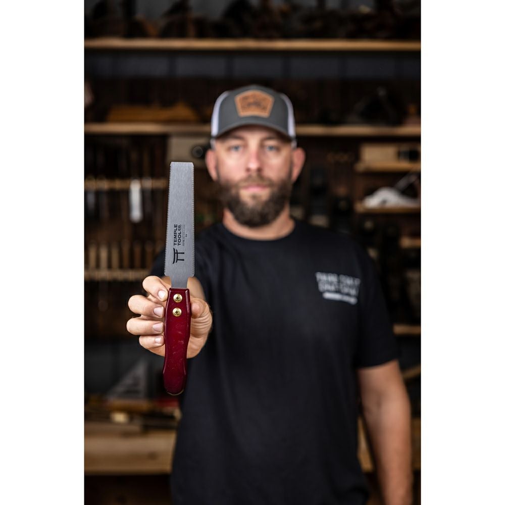 F-6 両刃ダボ引き鋸 150mm TEMPLETOOL(テンプルツール）