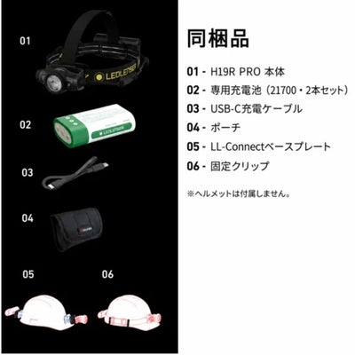 H19R PRO 503226 ヘッドライト LEDLENSER レッドレンザーの画像