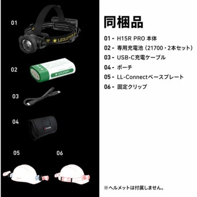 H15R PRO 503354 ヘッドライト LEDLENSER レッドレンザーの画像