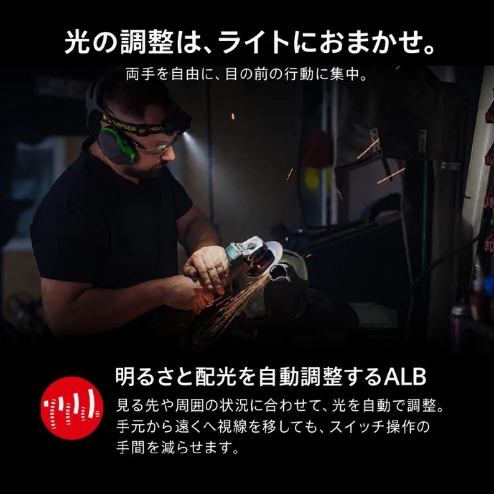 H9R PRO 503224 ヘッドライト LEDLENSER レッドレンザーの画像