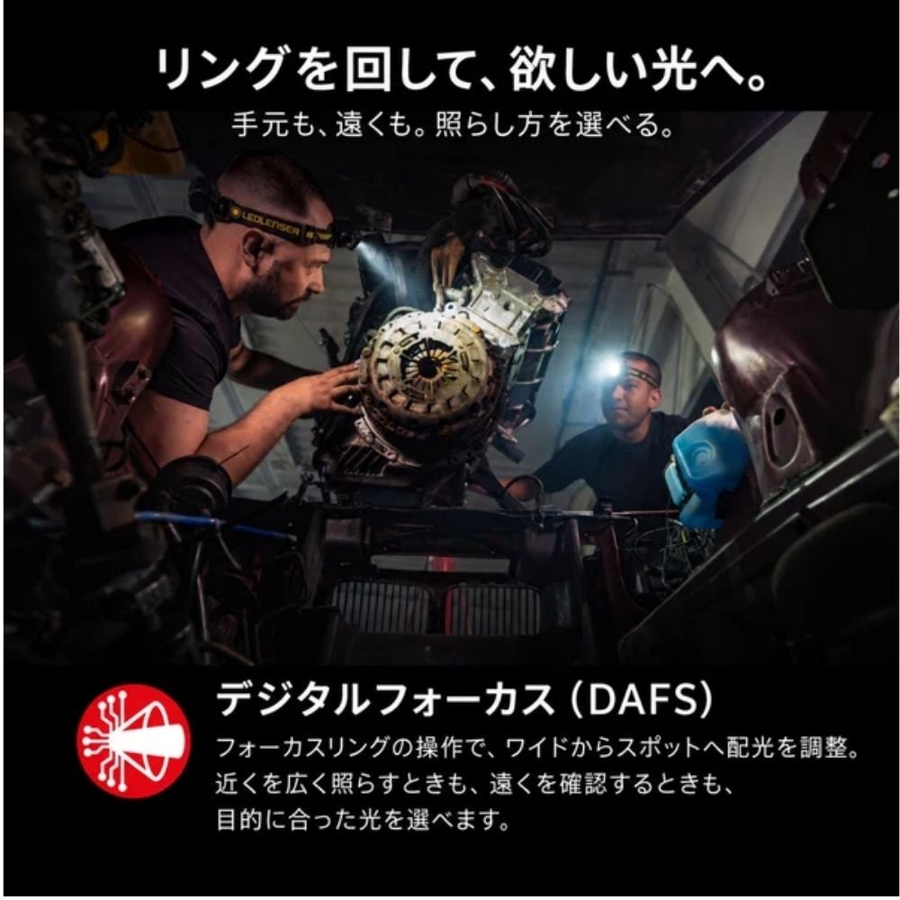 H9R PRO 503224 ヘッドライト LEDLENSER レッドレンザーの画像