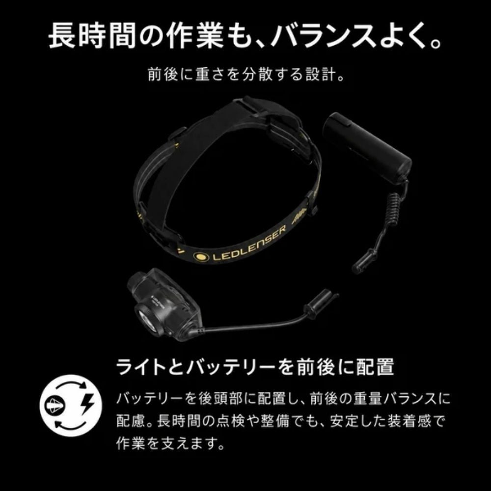 H9R PRO 503224 ヘッドライト LEDLENSER レッドレンザーの画像